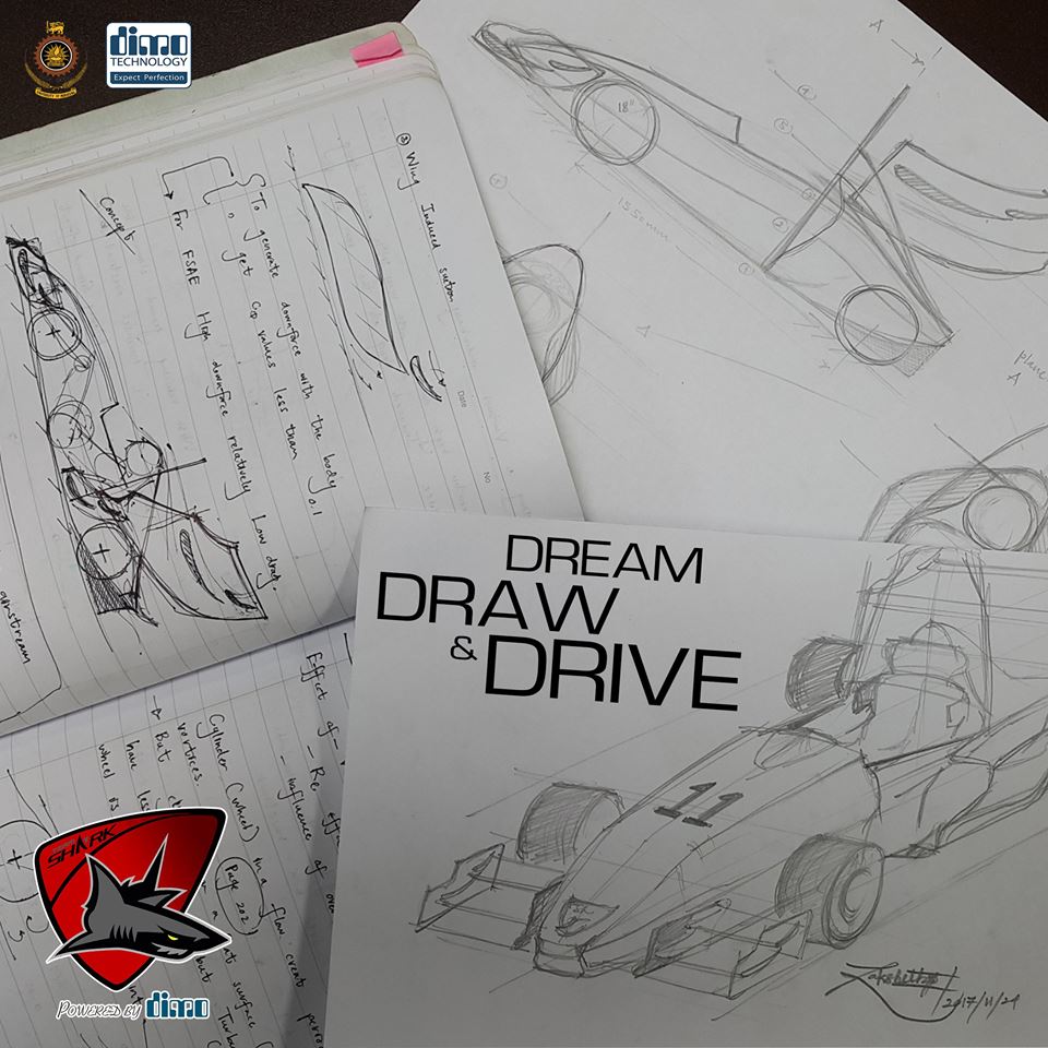 Dream Draw Drive Challenge by Team SHARK Racing with DIMO cover