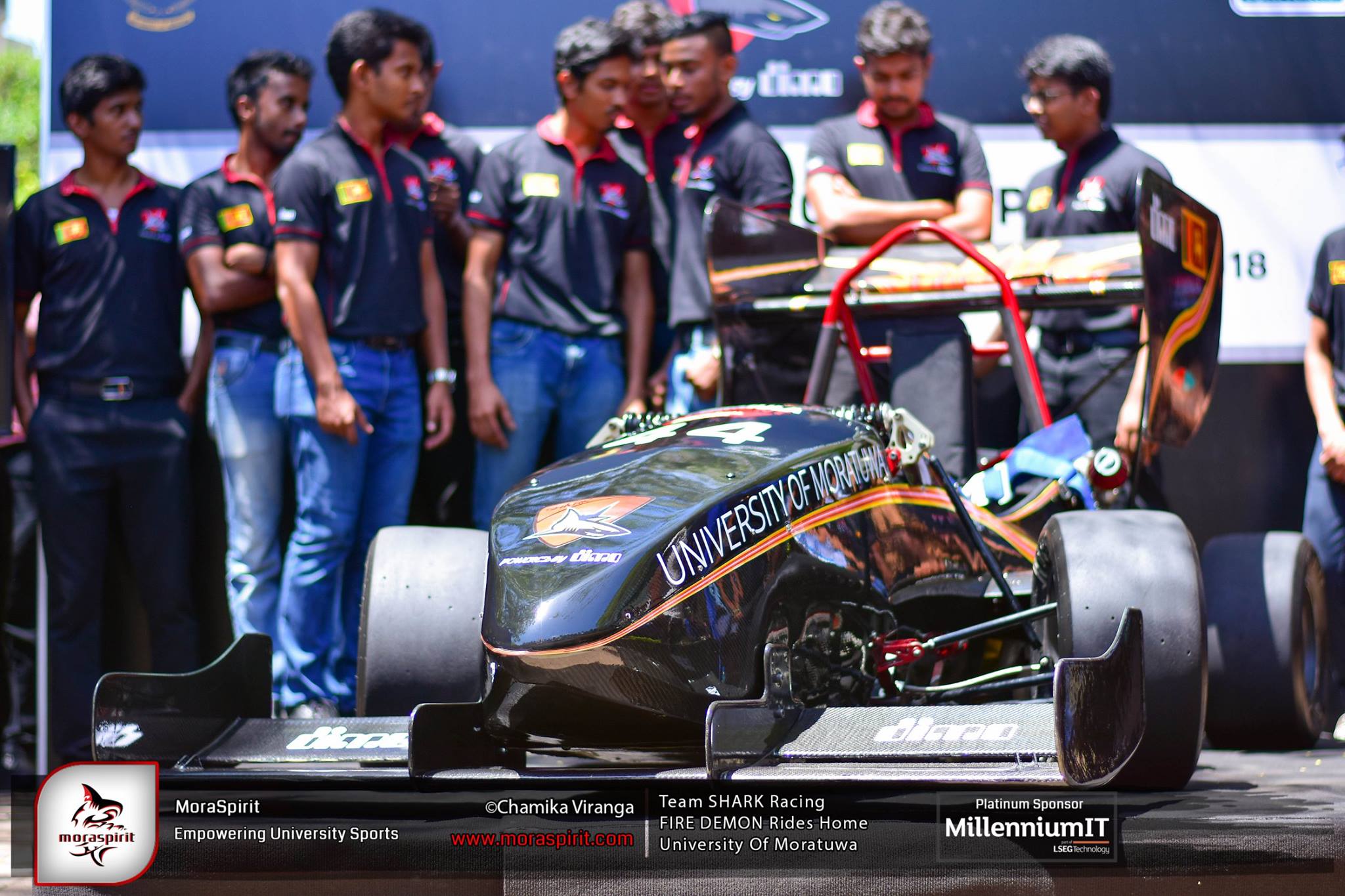 DI - MORA P2  -  First official university visit by Team SHARK Racing cover
