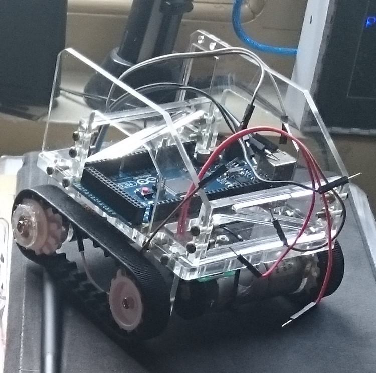 ROUGH TERRAIN MINI TRACKED ROBOT cover